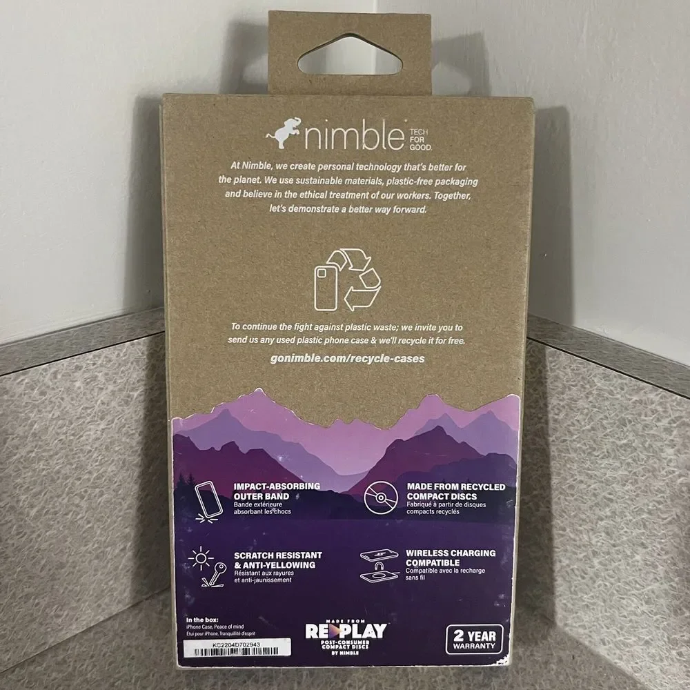Nimble Apple iPhone 13 Pro Disc Case - Clear‎